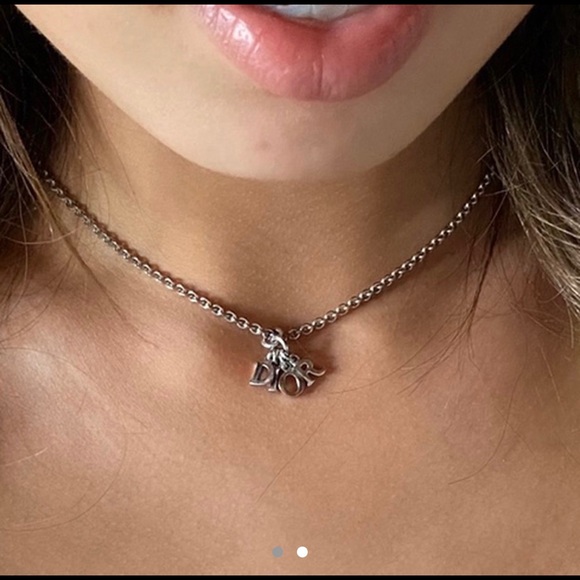 Authentic Dior charm necklace - Picture 1 of 2